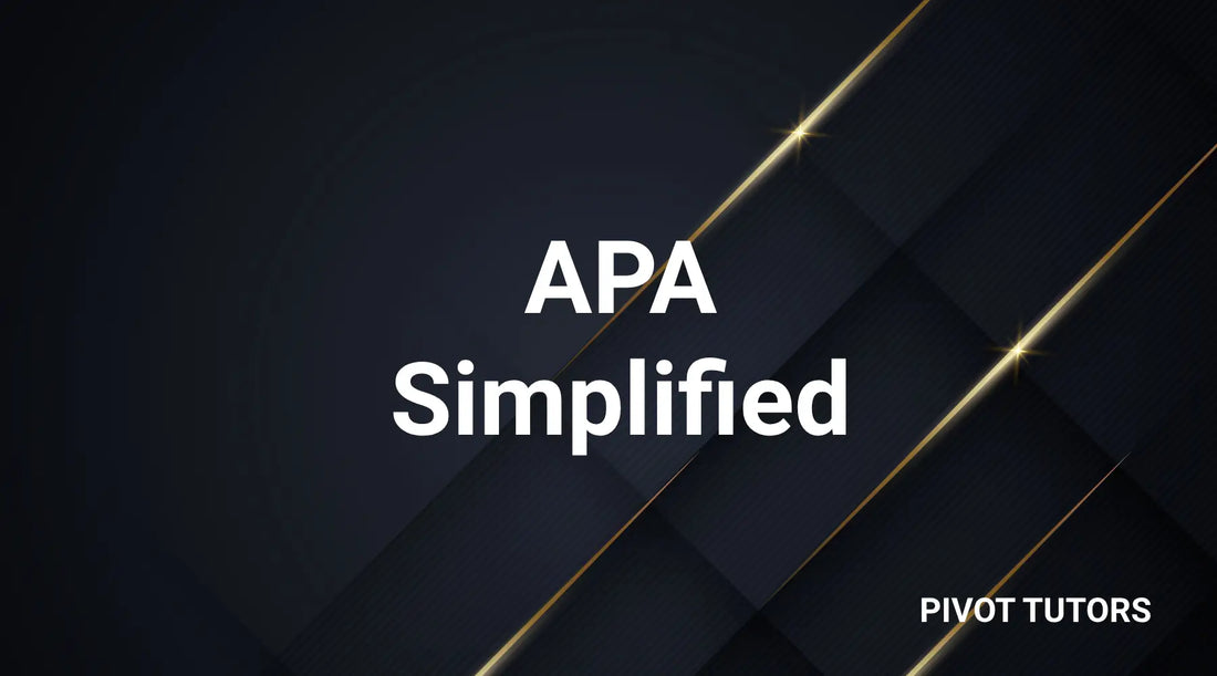 APA Simplified