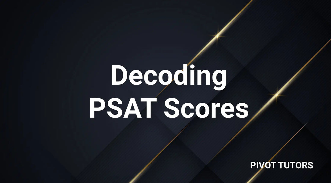 A Parent’s Guide to Understanding Your Child’s PSAT Scores
