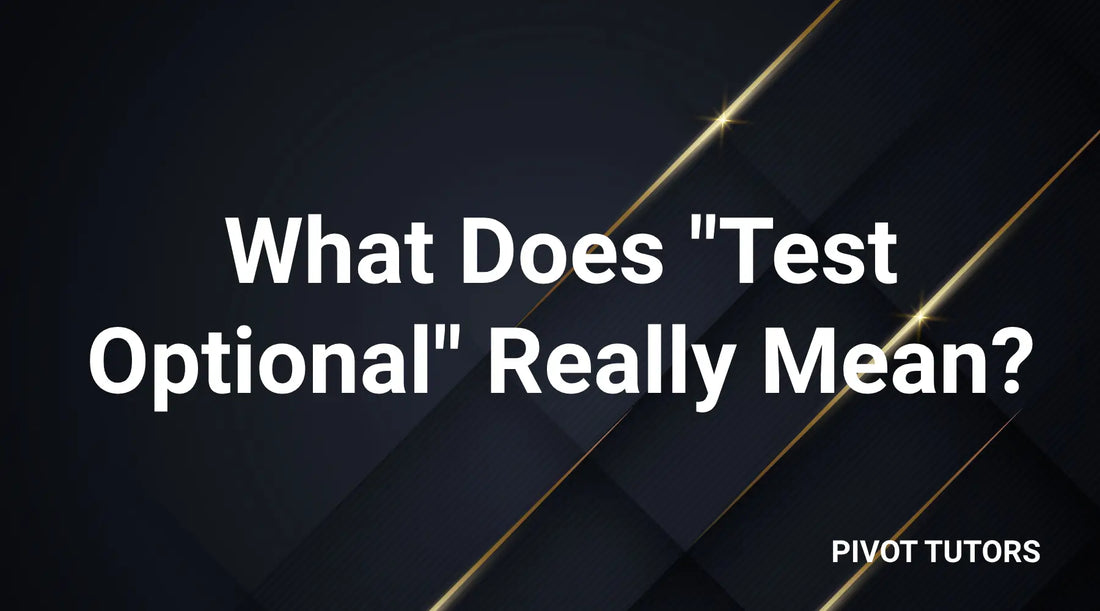 Demystifying Test-Optional Policies