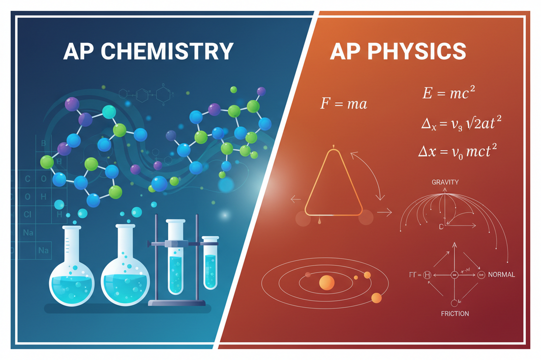 AP Chemistry vs AP Physics