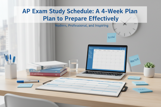 AP Exam Study Schedule: A 4-Week Plan to Prepare Effectively