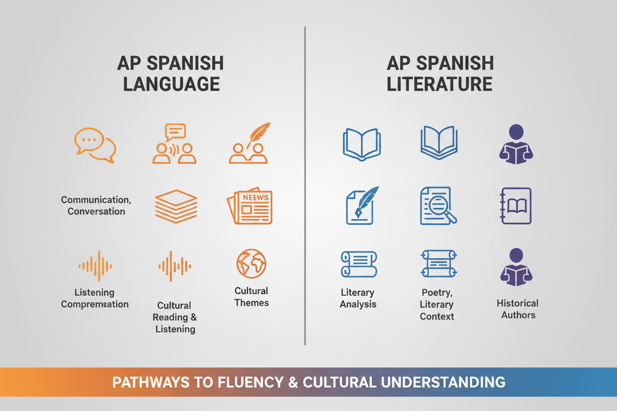 AP Spanish Language vs AP Spanish Literature: Key Differences Guide ...
