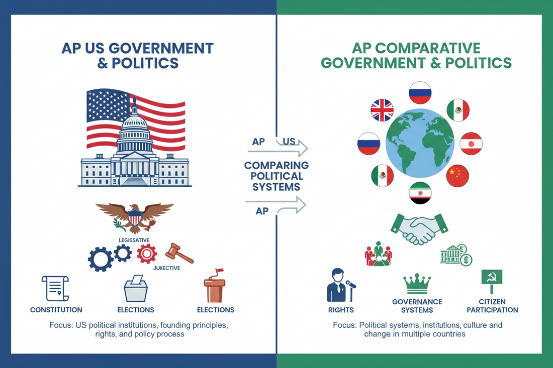 AP US Gov vs AP Comparative Gov: Key Differences | Pivot Tutors