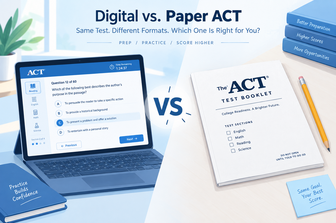 Digital ACT vs. Paper ACT