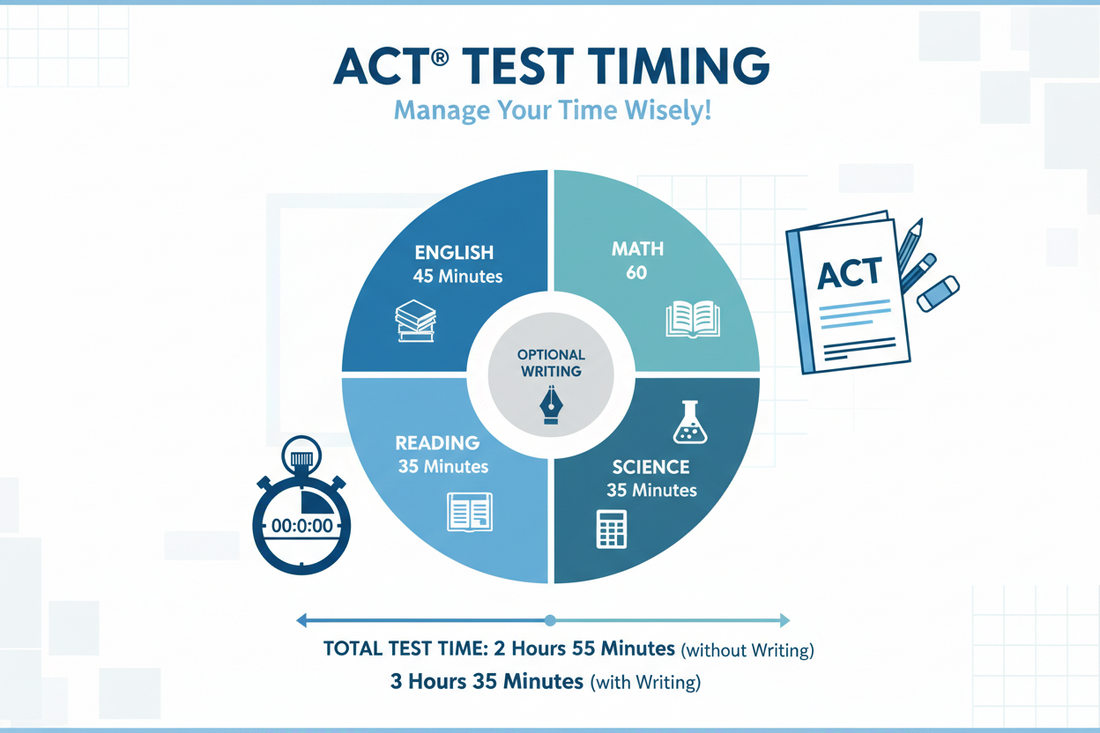 How Long Is the ACT Test? A Complete Guide to ACT Timing, Sections, and Breaks