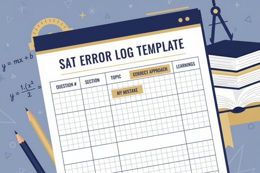 SAT Error Log Template