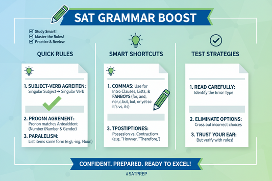 Master the SAT Writing Section: SAT Grammar Hacks to Get a High English Score
