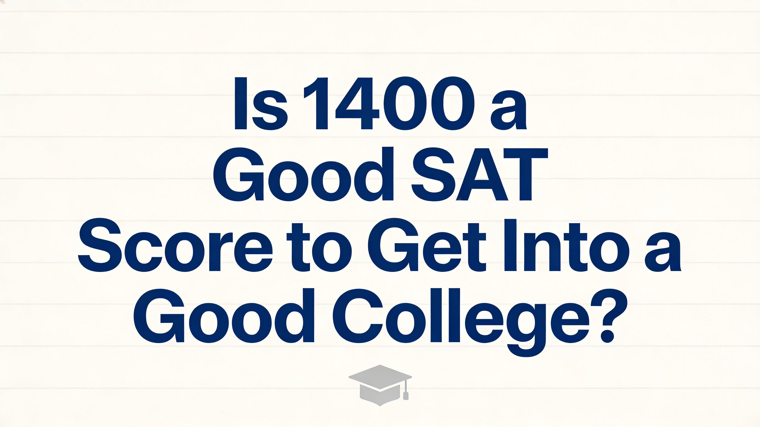 Is 1400 a Good SAT Score for Top Colleges? – Pivot Tutors