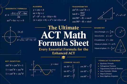ACT Math Formula Sheet
