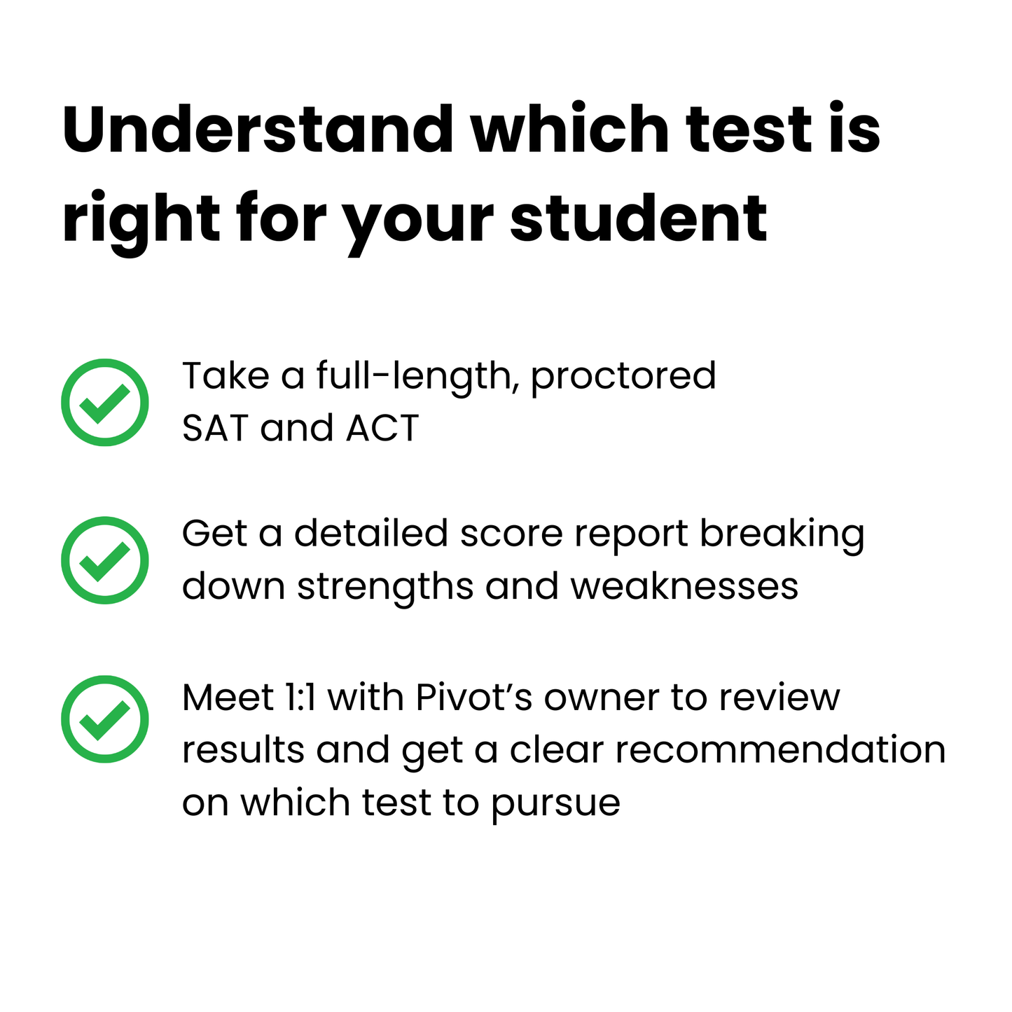 SAT Diagnostic Test