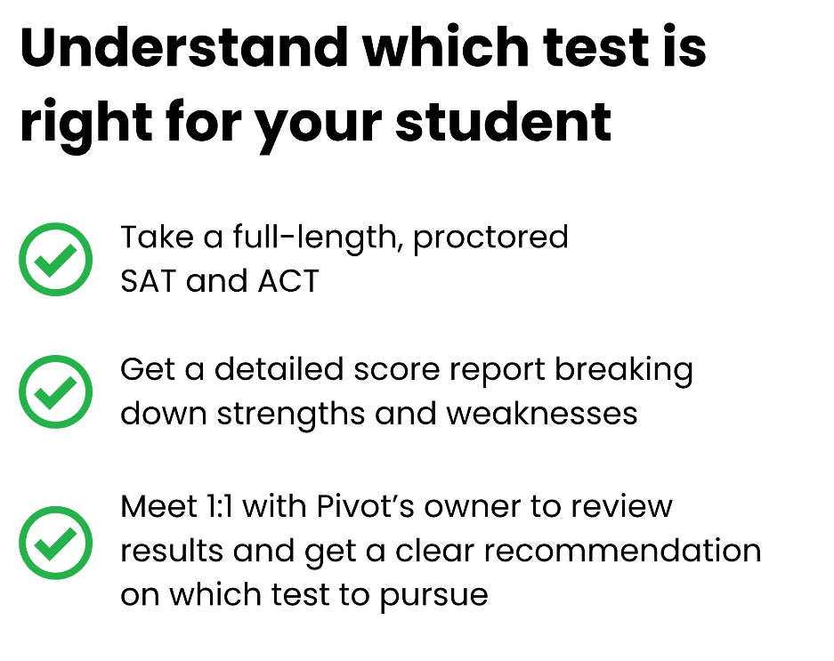 ACT/SAT Diagnostic Test