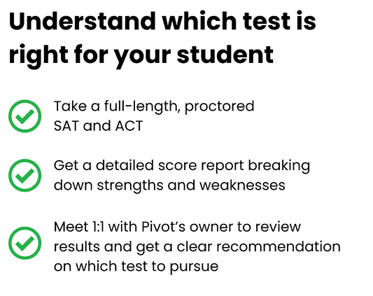ACT/SAT Diagnostic Test